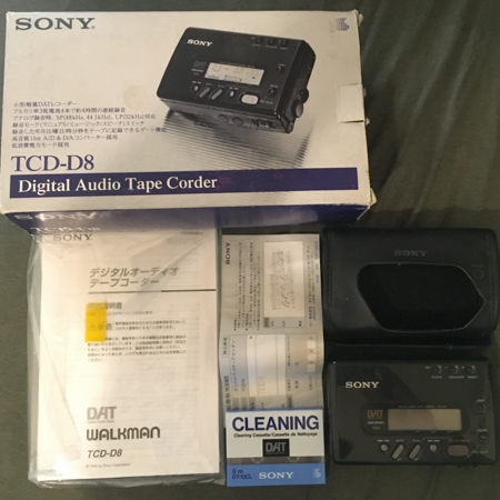 DAT☆SONY TCD-D8 デジタルオーディオテープレコーダー SONY TCD-D8