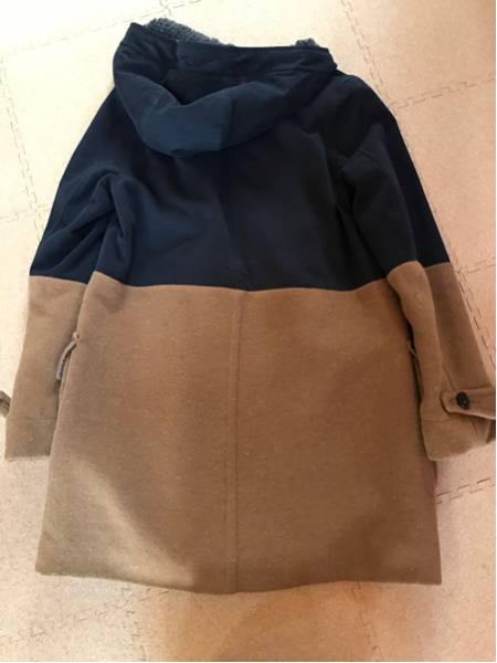 BLANC basque ブランバスク フード付切替ミリタリーコート◇美品