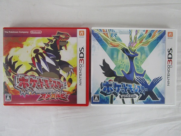 ニンテンドー3DSソフト ポケットモンスターX，オメガルビー[梱0.1