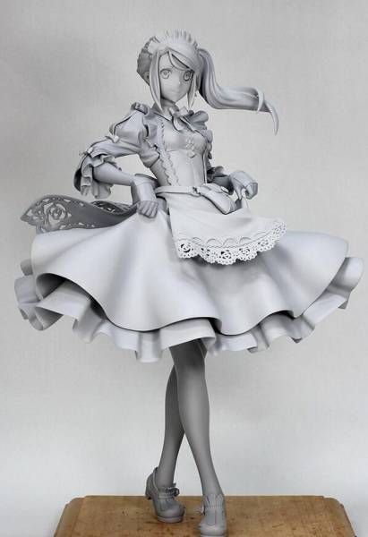 ワンフェス wf2017w 冬 キューズQ 限定36個　セブンスドラゴン ゴッドハンド(アオギリ/チエリ) ガレージキット