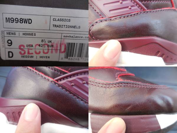 27cm NEW BALANCE M998WD ニューバランス 新品 USA製 HORWEEN 