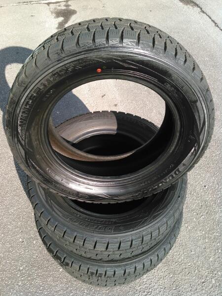 9分山！ダンロップWINTERMAXX 175/65r/14・15年製２本.14年×2本