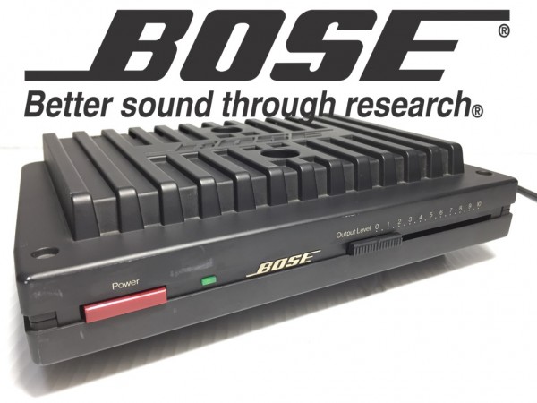 希少 BOSE ボーズ 1705 超小型パワーアンプ 動作品 アンプ 家電、AV