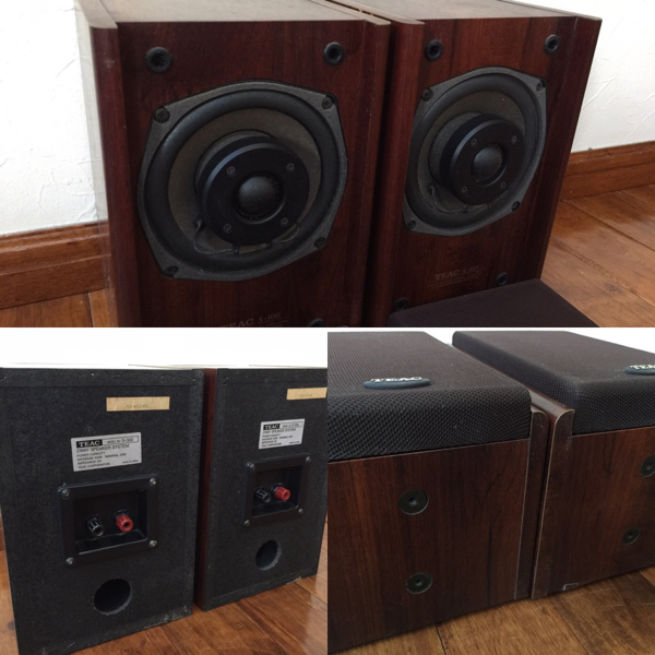 TEAC S-300 ペア - | 2WAY スピーカーシステム メルカリ ティアック