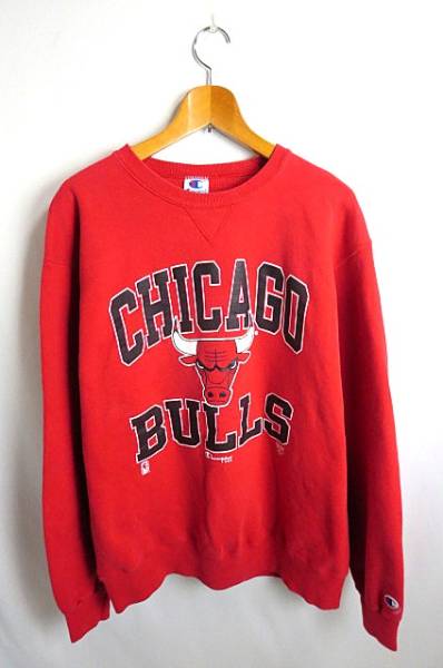 NBA チャンピオン シカゴ 90年代 USA製 Champion CHICAGO ブルズ BULLS 