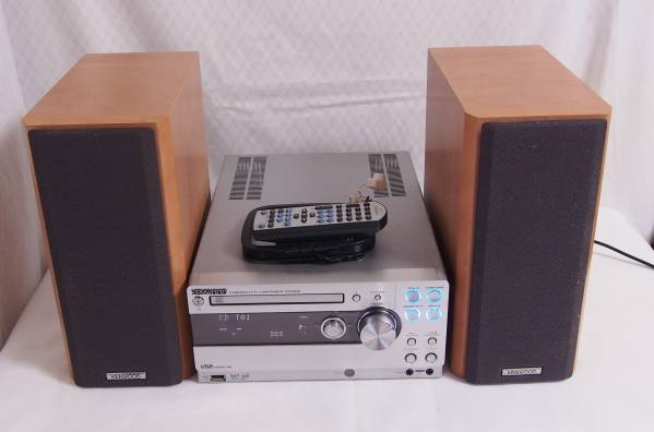 【整備品】KENWOOD CD/USB/SDコンポ RD-UDA55 ☆KENWOOD RD-UDA55 CD/USB システムコンポ☆音出し確認済み 整備品