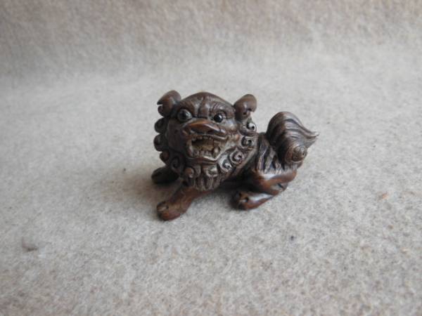 時代根付 實未作 黄楊製 おかめ図 面根付 在銘 彫刻 提げ物 江戸 時代根付 實未作 黄楊製 おかめ図 面根付 在銘 彫刻 提げ物 江戸
