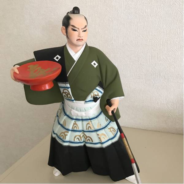 盛秀太郎 盛みつお 伝統こけし 作 高さ約30/31cm 津軽系 こけし 温湯