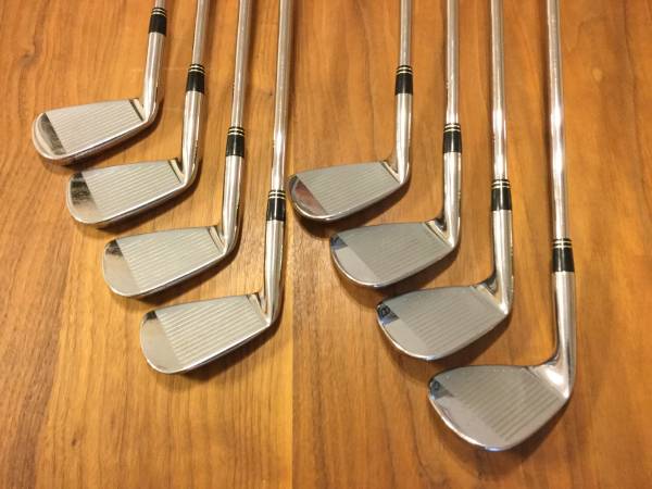 テーラーメイド・ＲＡＣ ＴＰ ＣＯＭＢＯ・ＦＯＲＧＥＤ・３－ＰＷ・８本・ダイナミックゴールド・Ｓ３００　★はこブーン