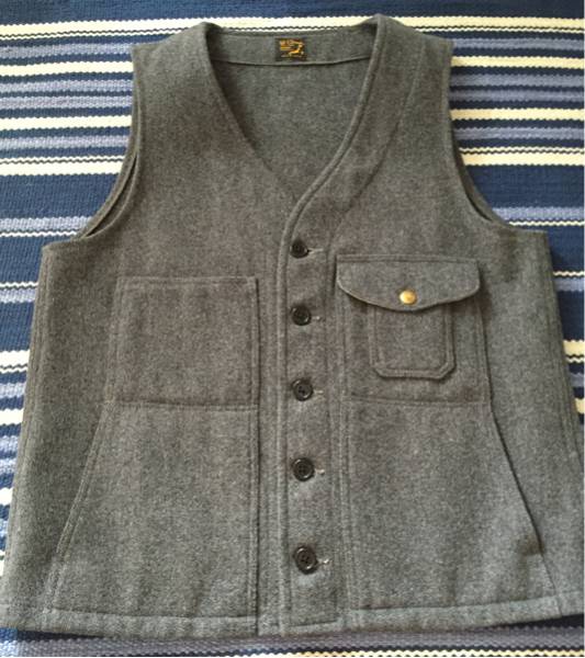 orslow オアスロウ ウールベスト orSlow 美品 B⁄IV 0 サイズ0 Cloth