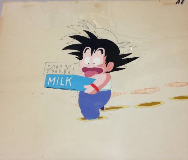 セル画 ☆ ドラゴンボール 孫悟空 初期 牛乳配達 修行 【公式通販】