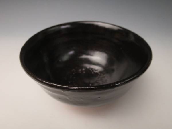 今井政之造 天目釉 茶碗 茶道具 共箱共布 無傷 本物保証 8821t 日本の 