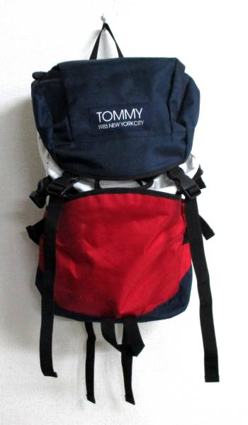 トミー ヒルフィガー TOMMY HILFIGER フラッグモノグラムバックパック 