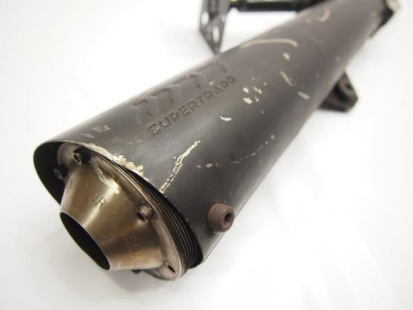 スーパートラップマフラーのサイレンサー_TW200_SR400