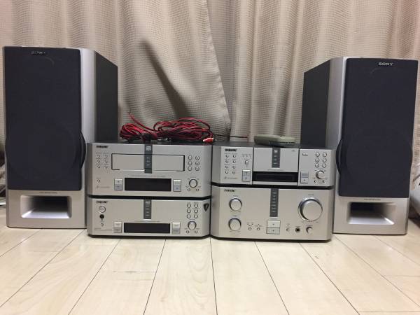 sony ソニー CD MD コンポ SSMD717 MDS-MS717 CDP-MS717 ST-MS717 TA