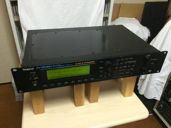 マルチ音源の名機 Roland JV-2080!! 動作確認済【シンセ】【モジュール】