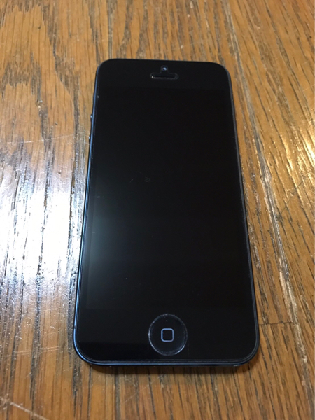 ソフトバンク iPhone5 16GB 判定○ブラック_2