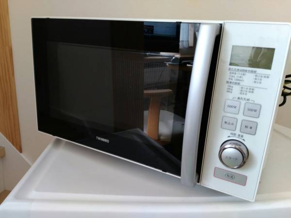 ツインバード フラット 電子レンジ DR-D257 型 2013年製　送料無料（本州のみ）