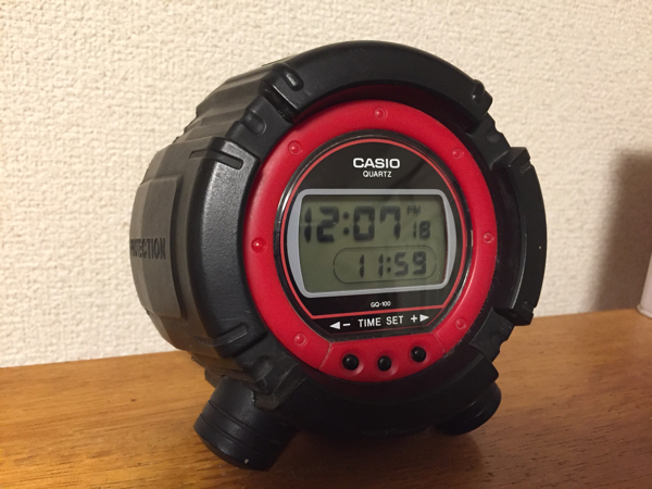 動作確認済 GQ-200 CASIO G-SHOCK カシオ 赤 目覚まし時計 2025年最新】gq-