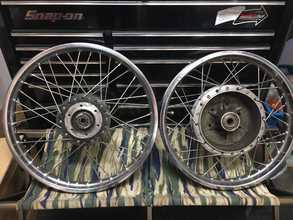 当時物 Z2RS 純正ホイール TAKASAGO 前後セット Z1