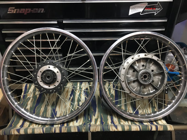 当時物 Z2RS 純正ホイール TAKASAGO 前後セット Z1