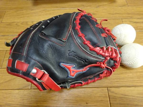 ミズノ ビクトリーステージ 硬式用キャッチャーミット MIZUNO - ミズノ