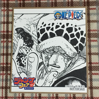 アニメイト ジャンプフェア 17 ミニ色紙風コレクション ワンピース トラファルガー ロー One Piece 売買されたオークション情報 Yahooの商品情報をアーカイブ公開 オークファン Aucfan Com