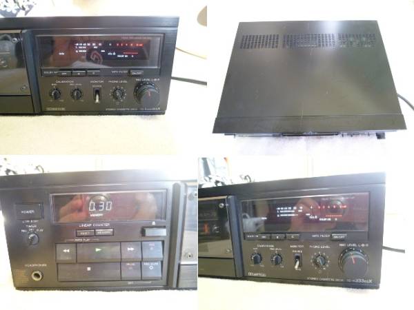 SONY TC-K333ESX カセットデッキ 動作品 SONY TC-K333ESX 3ヘッド