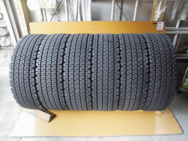 A2021 BS W900 V-STEEL スタッドレス 265/70R19.5 140/138J 6本セット バリ山 送料無料