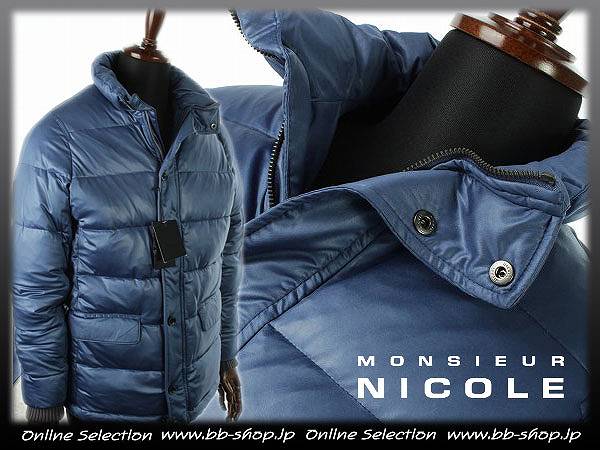 ◆9958◆ムッシュニコル NICOLE 新品ダウンジャケットコートM
