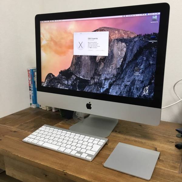 中古美品 iMac 21.5-inch Late 2013 ME086J/A iMac（Apple） 中古