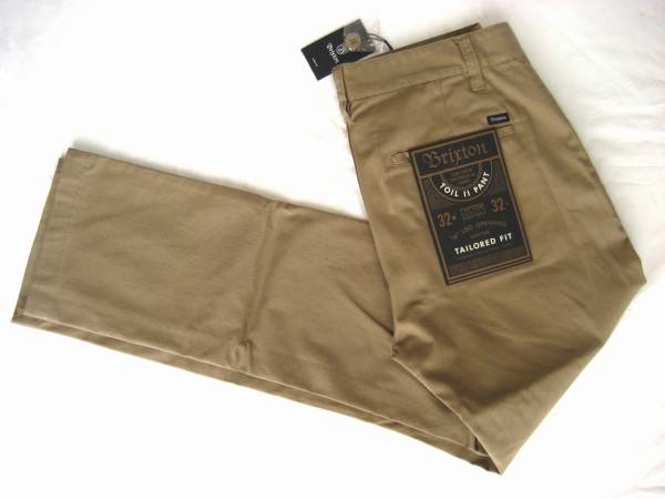BRIXTON Toil Ⅱ Chino チノパンツ Khaki 32 ◇ ブリクストン