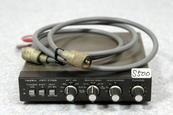 ヤエス FRT-7700 FRG-7700 YAESU - 受信機とアンテナチューナー