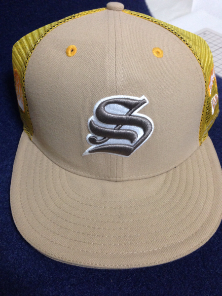 STUSSY NewEra ステューシー ニューエラ メッシュキャップ カスタメイド ストックロゴ