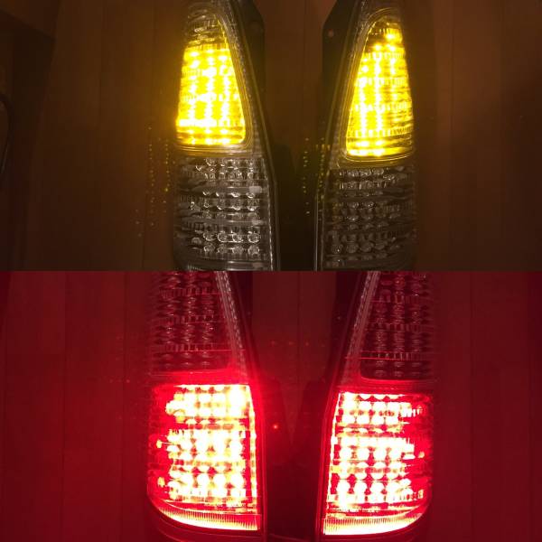 前期PC24 セレナ ライダーテール（改）アクリル&LED加工テール セレナ 前期PC24 ライダーテール（改）アクリル&amp;LED加工テール