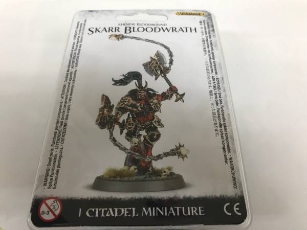 ウォーハンマー [KHORNE BLOODBOUND SKARR BLOODWRATH]　未開封
