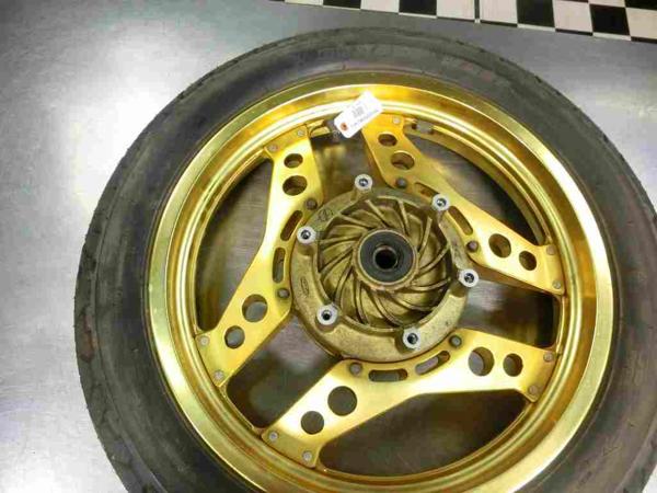 48v750wリアホイールモーター、エンド幅190mm（グラファ750互換性ok VF750F D.I.D リアホイール、良品 18x3.00☆RC15