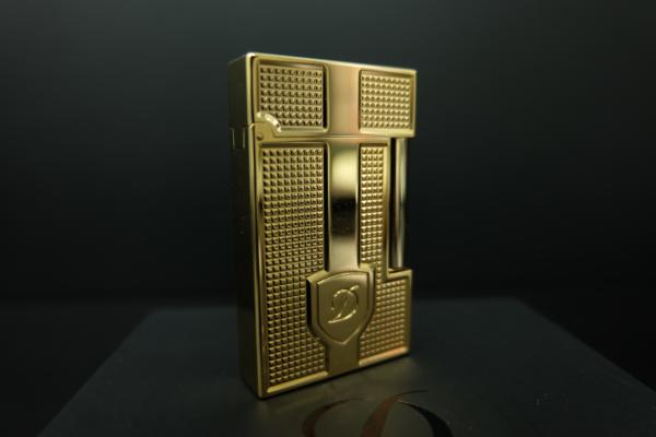 S.T.Dupont デュポン ライター ライン2 ブラゾン 美中古品 ゴールド