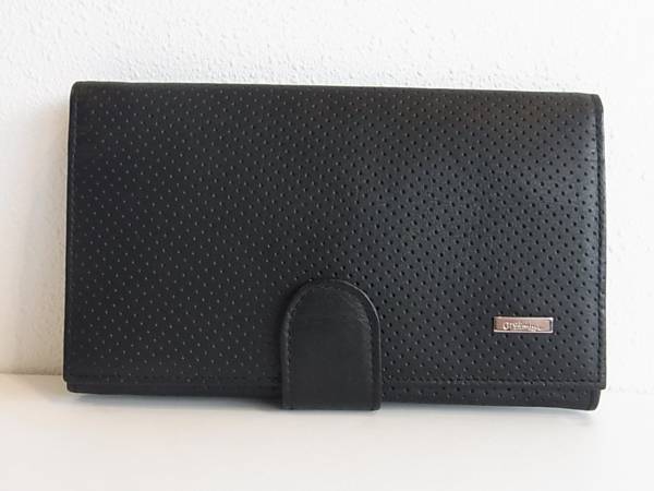 オロビアンコ　長財布　レザー　黒　美品