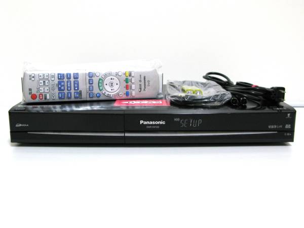 Panasonic DMR-XW120☆2番組W録画☆HDMI付き☆リモコン新品☆N5