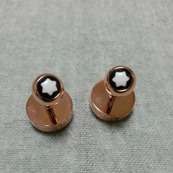 モンブラン カフスボタン MONTBLANC カフスリンク ピンクゴールド