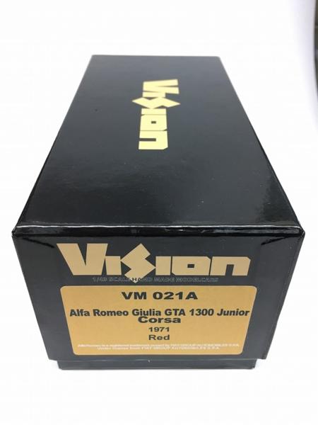 dai Make Up(メイクアップ)/VISION【1/43 VM021A アルファロメオ ジュリアGTA1300Junior Crsa 1971 レッド】
