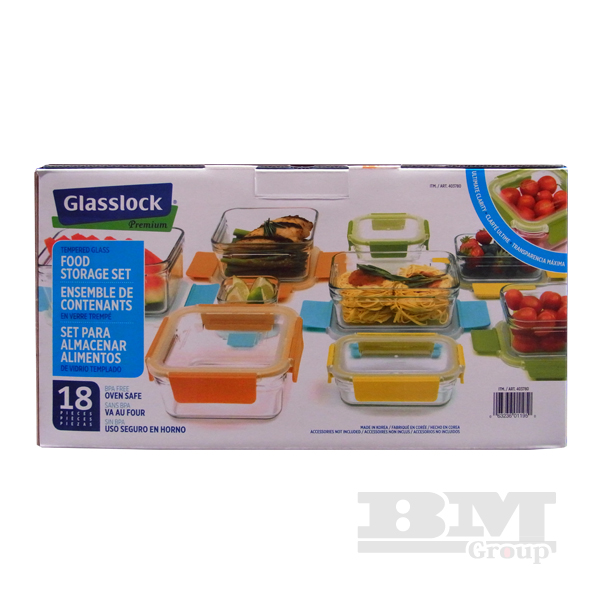 【コストコ】 グラスロック Glasslock 強化耐熱ガラス製 フードコンテナ