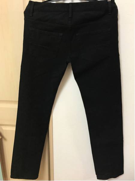 Dior HOMME ディオールオム ストレッチスリムデニム黒スキニー29
