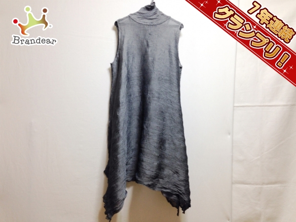 ミー/イッセイミヤケ ワンピース レディース 美品 グレー me