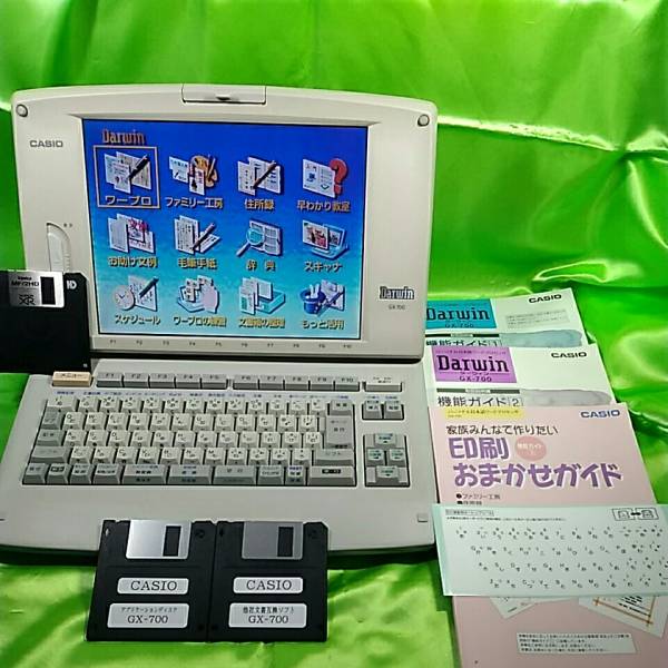 ★☆ CASIO カシオ Darwin カラー液晶ワープロ GX-700 ☆★