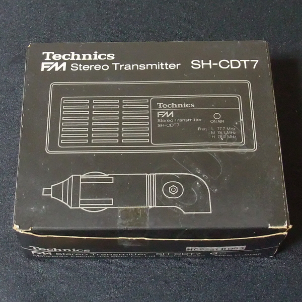 その他 Technics FM Stereo Transmitter SH-CDT7 Technics FM STEREO TRANSMITTER for CDer SH-CDT7（新品） 【公式通販】