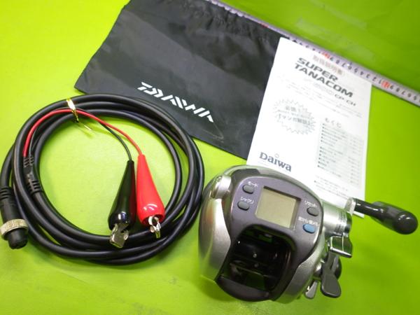 ダイワ　SUPER TANACOM X500 CP K6 ジャンク品 DAIWA スーパータナコンX500CH/SPEED190m/ざぶざぶ洗