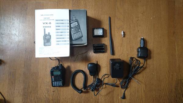 八重洲無線 YAESU VX-6 2台セット 144/430MHz帯ハンディ機 八重洲無線 無線