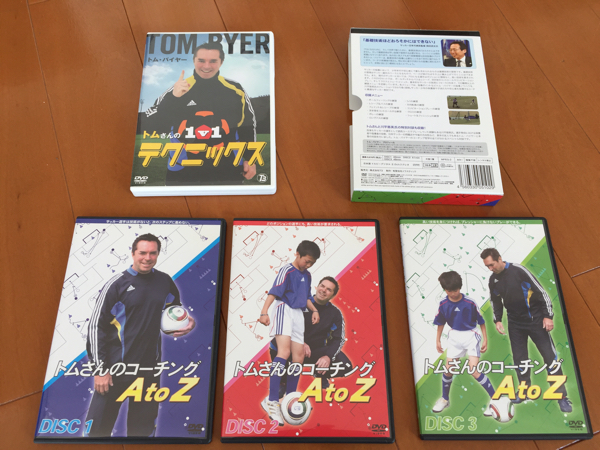 トム　バイヤー☆TOM BYER☆トムさんのコーチングA to Z　３枚組☆１ｖ１テクニック DVD ☆